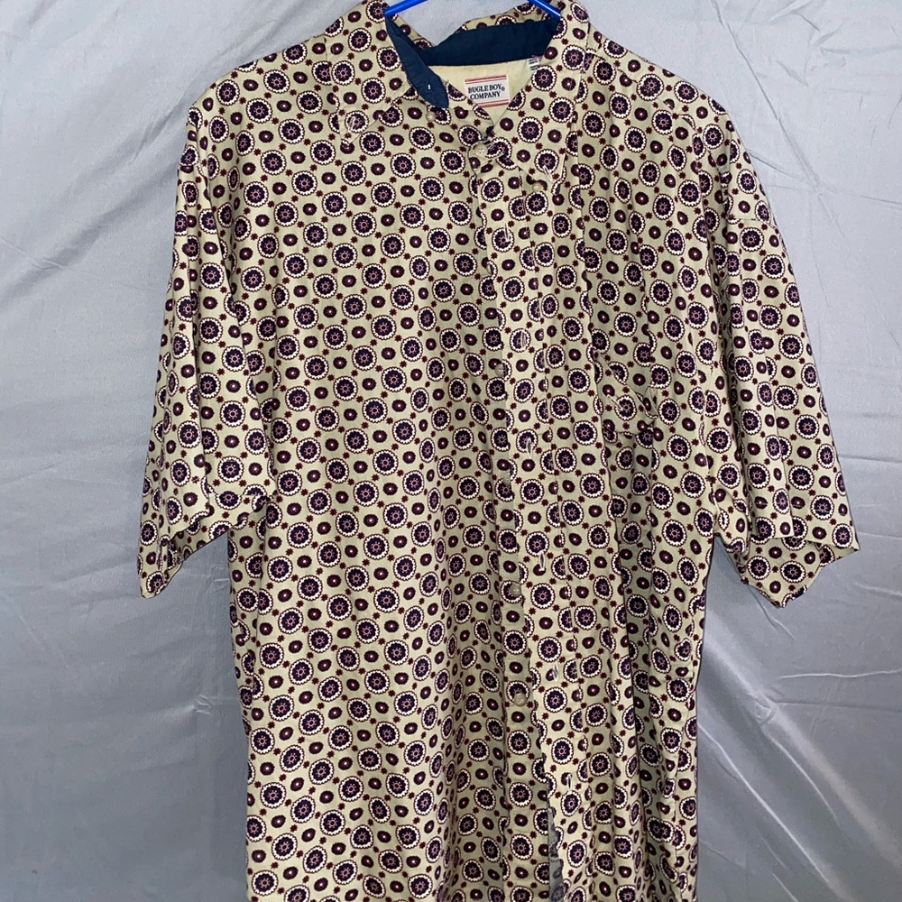 Bugle Boy Company button up tee